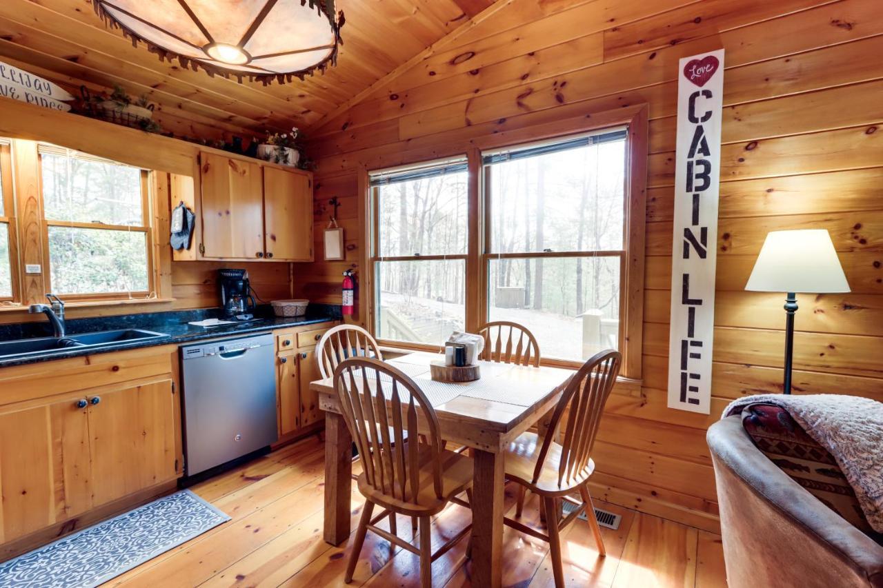 Blue Ridge Cozy Cabin In The Woods With Hot Tub! Exterior photo